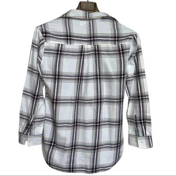 OLD NAVY‎ BOYFRIEND BUTTON DOWN LONG SLEEVE TUNIC WOMEN’S SHIRT SIZE S - Picture 3 of 15